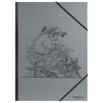 Clairefontaine Asterix3 Zeichenmappe gr/sw A3+32x45