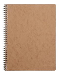 Clairefontaine Agebag Collegeblock A4 80Bl lin braun