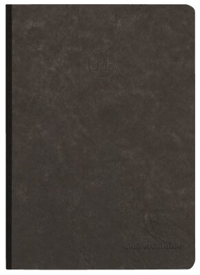Clairefontaine Heft AgeBag A5 Leinen dot 96Bl sw