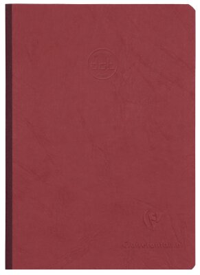 Clairefontaine AgeBag Notizb 14,8x21 96Bl dot rot