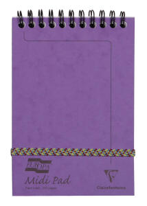 Clairefontaine Europa MidiPad 12,2x10,2 60Bl violett