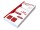 Clairefontaine Blck 50 Umschl Haftkl 110x220 DL 80g