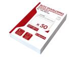 Clairefontaine Blck 50 Umschl Haftkl 114x162 C6 80g