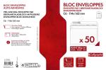 Clairefontaine Blck 50 Umschl Haftkl 114x162 C6 80g