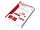 Clairefontaine Blck 50 Umschl Haftkl 114x162 C6 80g