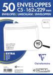 Clairefontaine Umschl Haftkl 162x229 C5 90g Pck/50