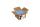 Clairefontaine Umschl Pollen 114x162 120g lavblau