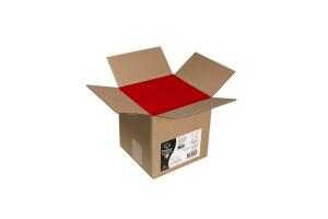 Clairefontaine Umschl Pollen 165x165 120g rot