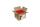 Clairefontaine Umschl Pollen 140x140 120g rot
