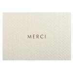 Lalo 1 Karte/Umschlag C6 Dorure Merci