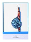 Lalo 1 Karte/Umschlag C6 Plume Feder