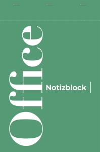 Clairefontaine Briefblock A4 50 Bl kar 70g, grün