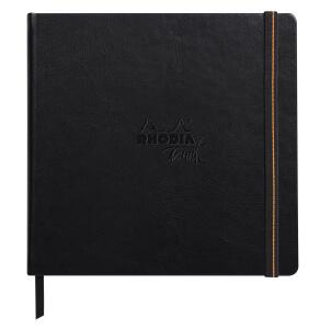 Rhodia Pen&Inkwash Book 21x21 32Bl 200g bl
