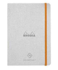 Rhodia RHODIA Perpetual A5 64bl 90g Silber