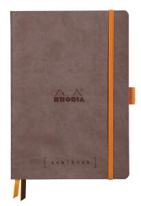 Rhodia Goalbook Flexib A5 120Bl Dot Choko