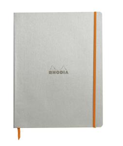 Rhodia Rhodia NBuch A4+ liniert silber