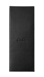 Rhodia BLACK ePURE note pad cover & pencil