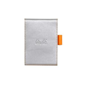 Rhodia Rhodia Block m Hül kar 84x115 silber