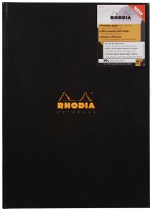 Rhodia Rhodia Office Kladde A4 90g lin sw