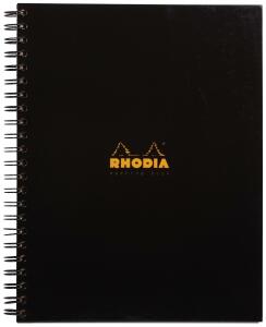Rhodia Rhodia Meeting Spirale A4+ 90g sw
