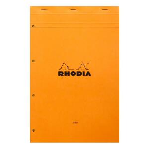 Rhodia Rhodia Notzb A4 geh gel lin Rd 80Bl