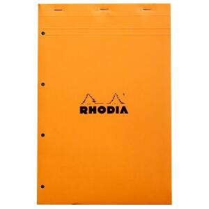 Rhodia Notizbl Rainbow A4 geh mperf kar 80Bl