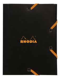 Rhodia Rhodia Sammelmappe 12x16cm schwarz