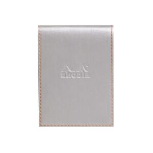 Rhodia Notepad Rhodia 95x130 lin silber