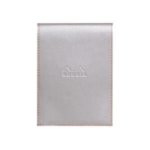 Rhodia Rhodia Block m Hül kar 115x158 silb