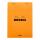 Rhodia Notizblck A5+geh mperf kar 80Bl ora