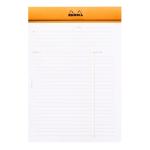 Rhodia Rhodia MeetingPad A5 orange 80Bl