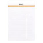 Rhodia Rhodia MeetingPad A5 weiss 80Bl