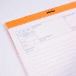 Rhodia Rhodia Block Fax Orange N°191