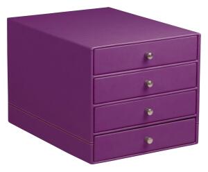 Rhodia Rhodia Schubladenbox 4er violett