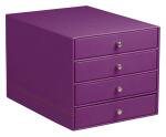 Rhodia Rhodia Schubladenbox 4er violett