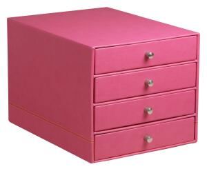 Rhodia Rhodia Schubladenbox 4er himbeer