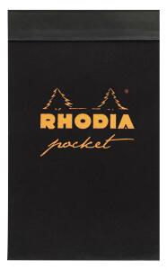 Rhodia Rhodia Block 7,5x12 40Bl kar 80g sw