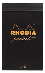 Rhodia Rhodia Block 7,5x12 40Bl lin 80g sw