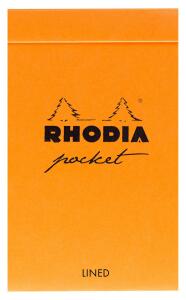Rhodia Rhodia Block 7,5x12 40Bl lin 80g or