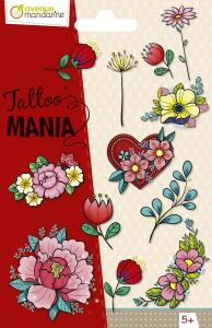 Clairefontaine Tattoo Mania, Blumen