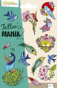 Clairefontaine Tattoo Mania, Vögel