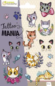 Clairefontaine Tattoo Mania, Katzen