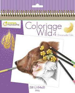 Avenue Mandarine Malbuch Wild 4