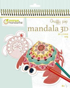 Clairefontaine Graffy Pop Mandala 3D