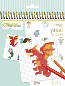 Clairefontaine Graffy Pixel, Fantastische Tiere