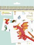 Clairefontaine Graffy Pixel, Fantastische Tiere