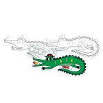 Clairefontaine Graffy Bookmarks, Croco