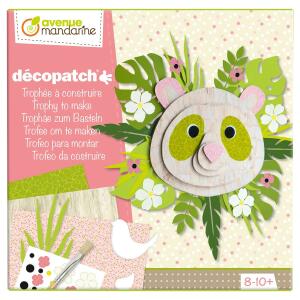Avenue Mandarine Kreativ-Set, Décopatch Trophäe