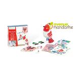 Avenue Mandarine Großes Set, alles aus Stoff