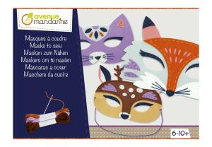 Avenue Mandarine Kreativset, Masken zum Nähen